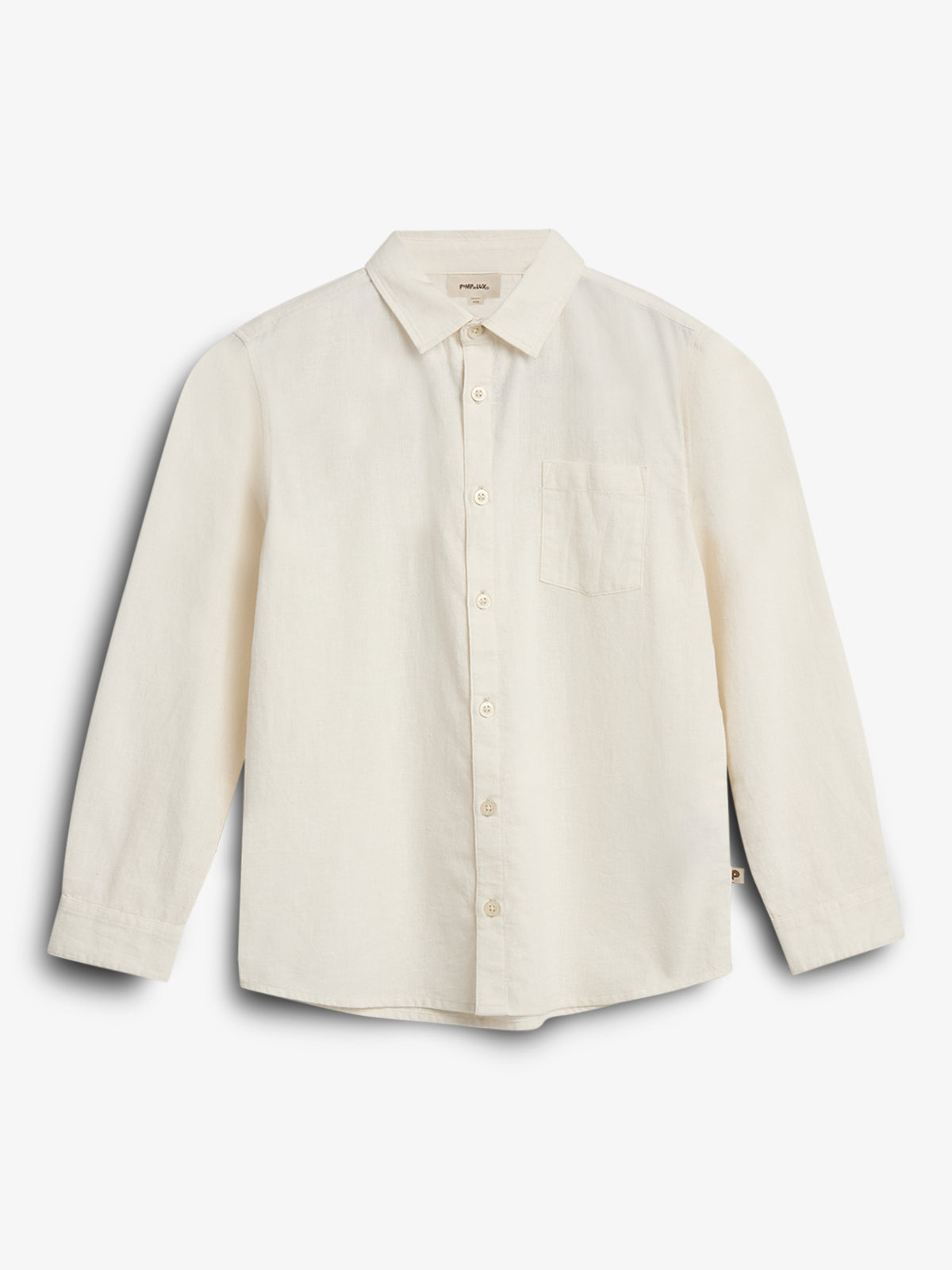Hør skjorte - Tween - Off white | 100170 Pelle
