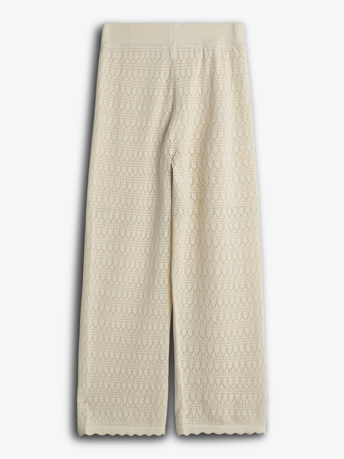 Strikkede Bukser - Tween - Off White | 100284 Vivi