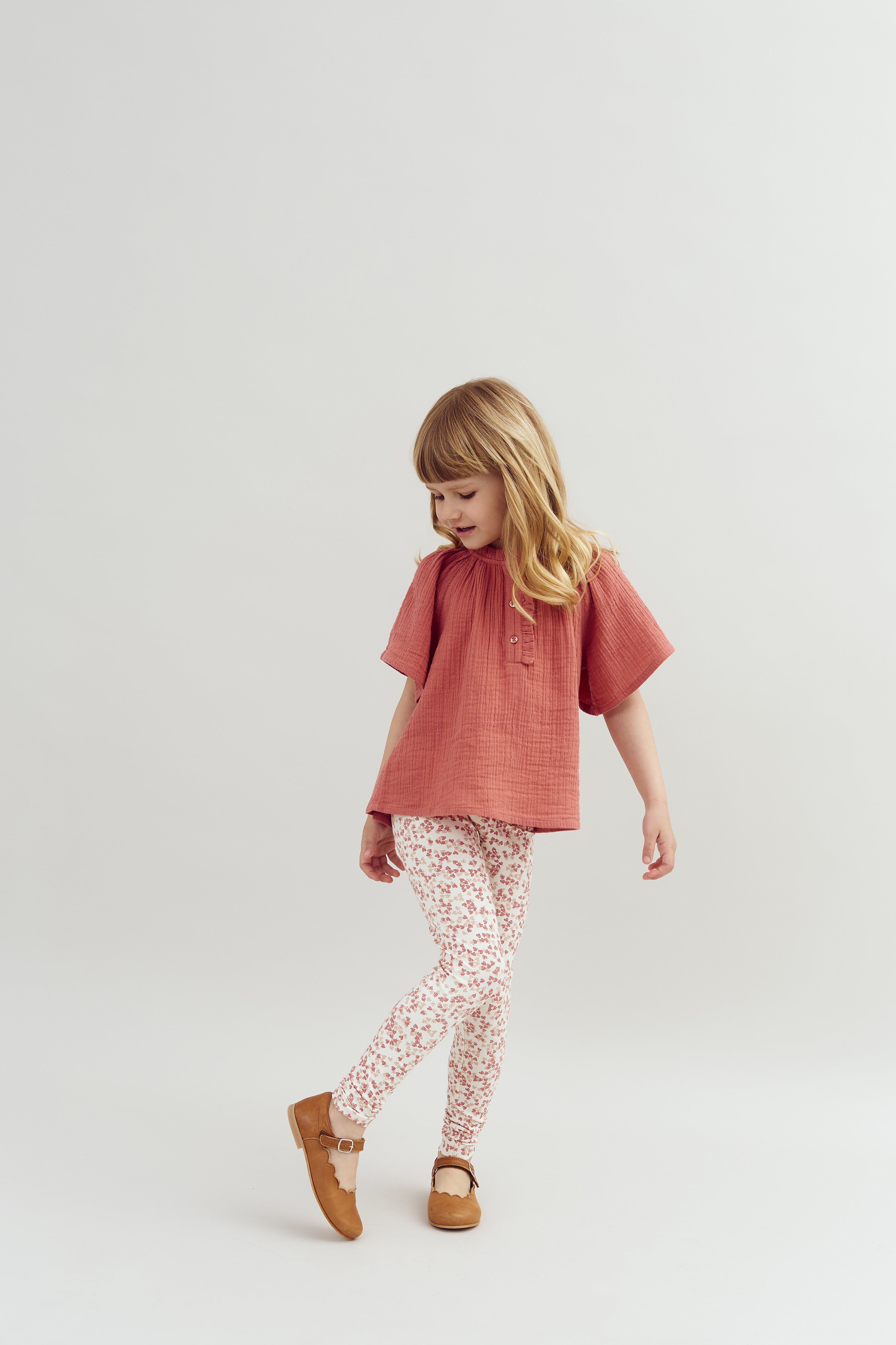 Leggings m. Print - Rose | 100390 Lily