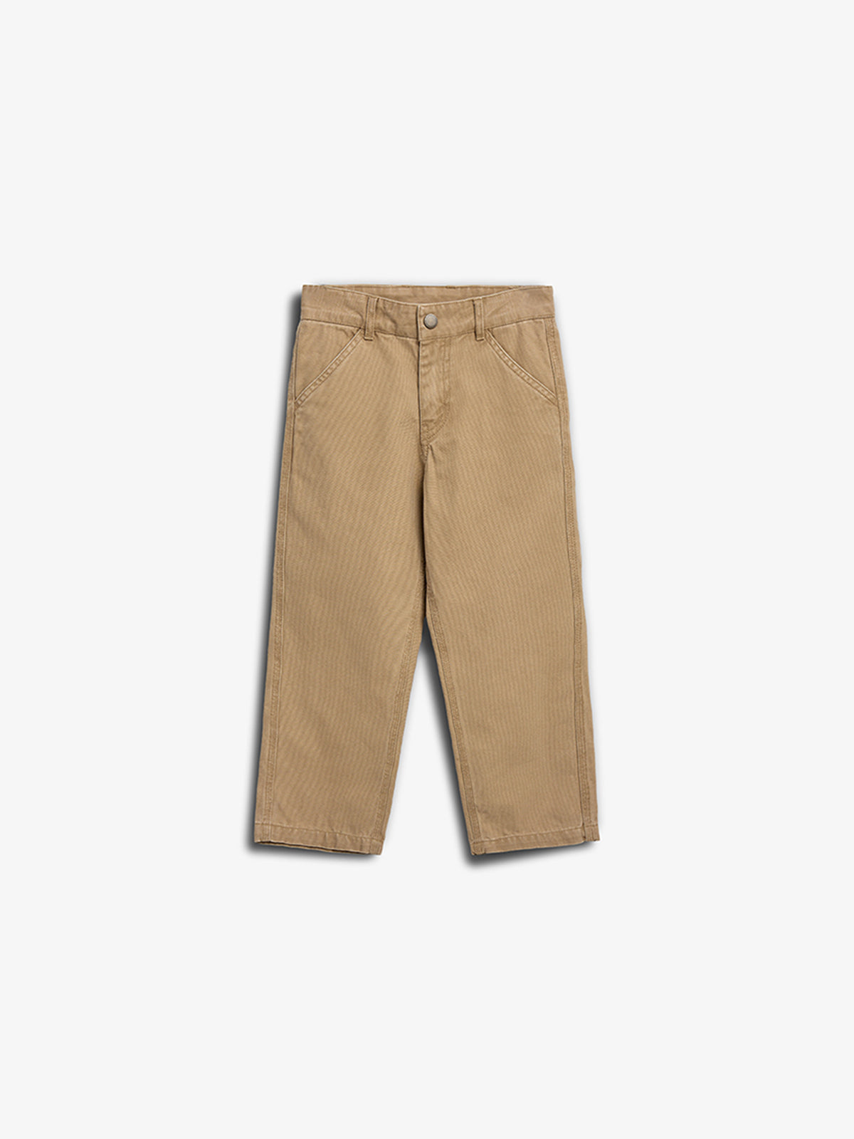 Canvas Bukser - Kids - Beige | 100114 Dereck