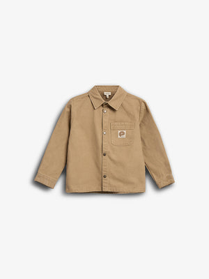 Canvas Overshirt  - Tween - Beige | 100343 Dereck