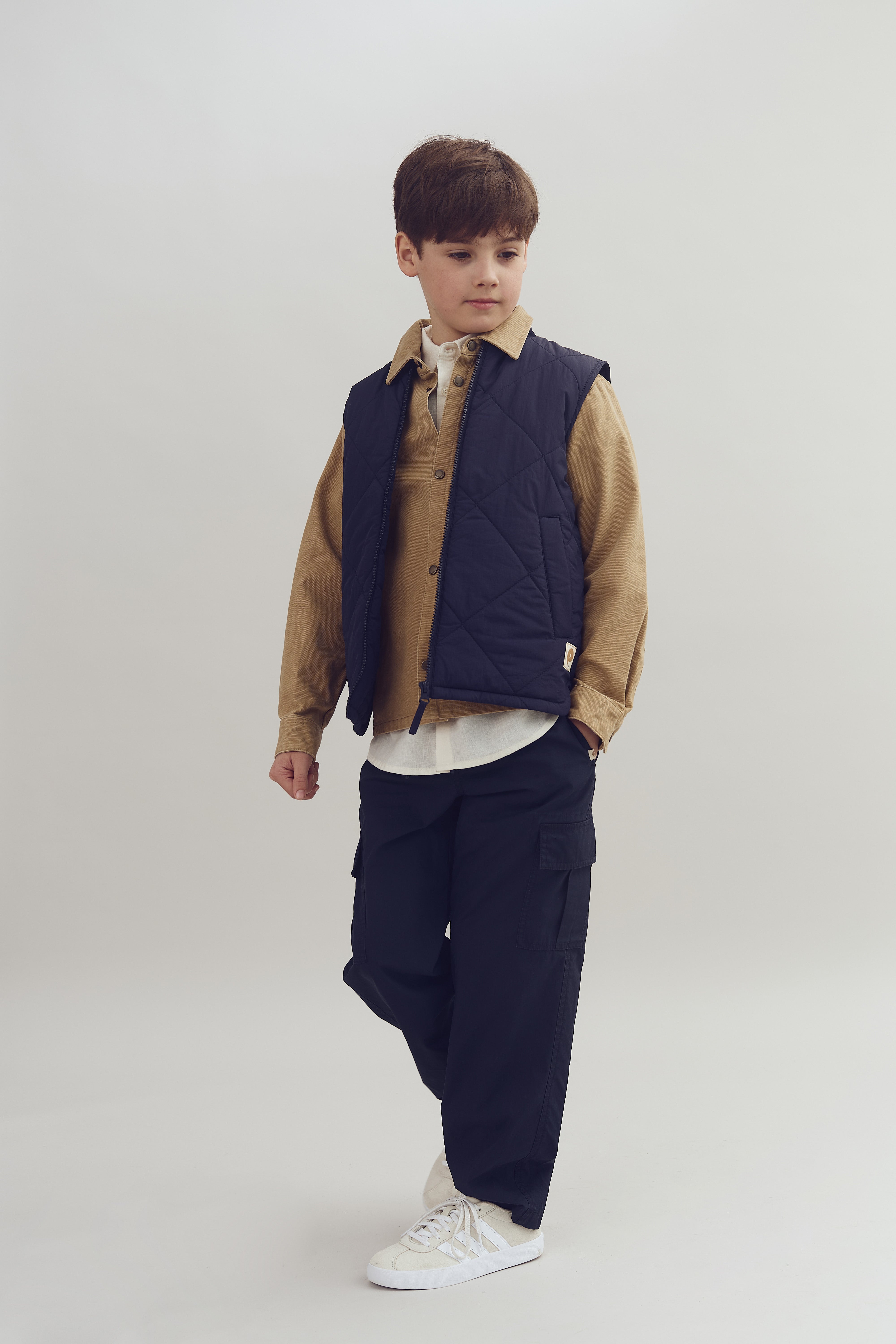 Canvas Overshirt - Tween - Beige | 100343 Dereck