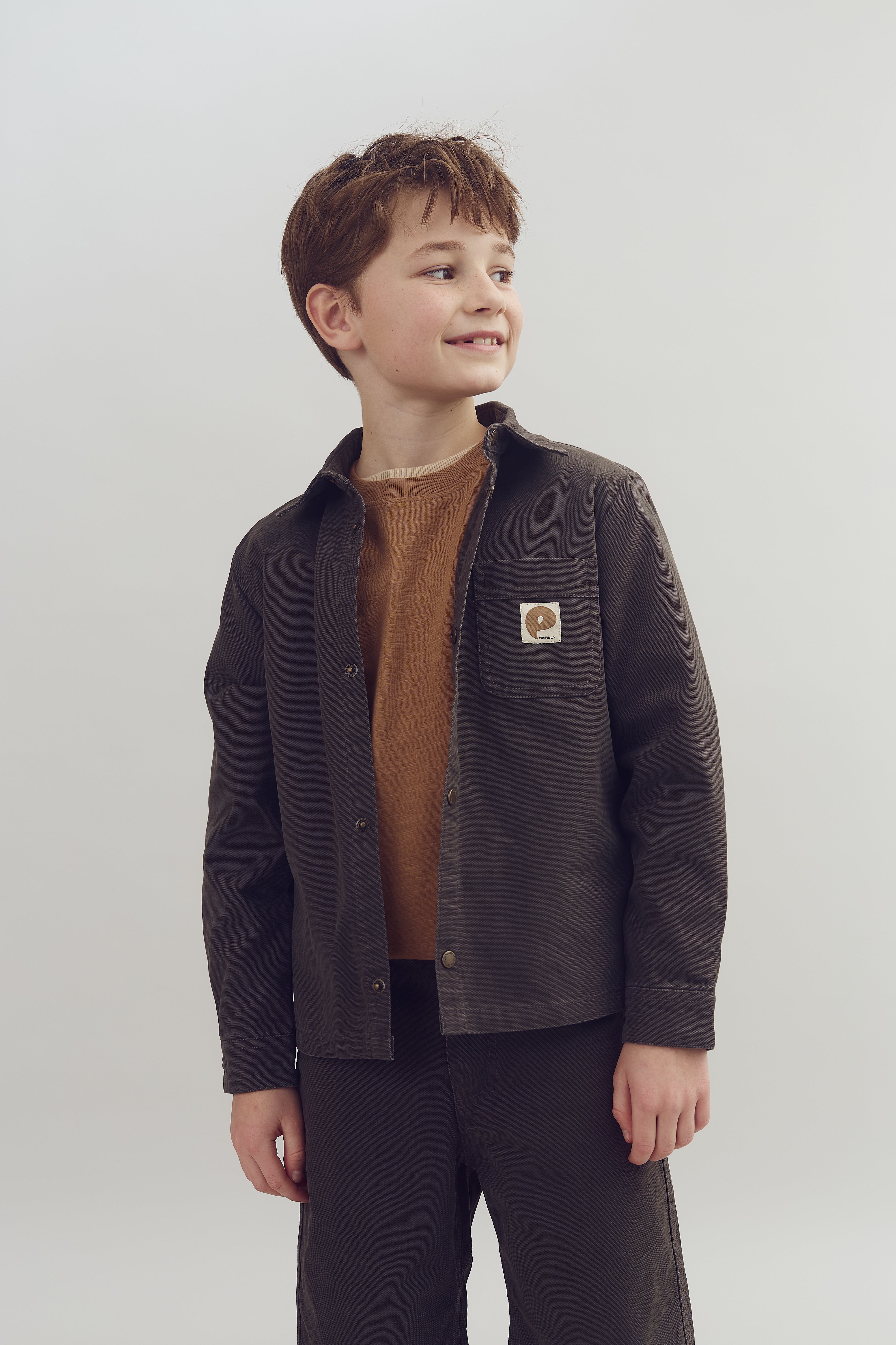 Canvas Overshirt - Tween - Mørkegrå | 100346 Dereck