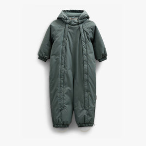 Flyverdragt med dobbelt lynlås - Kids - Dusty Dark Green | 100520 Calgary