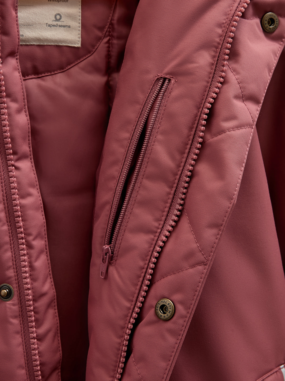 Flyverdragt med enkelt lynlås - All - Vintage Red | 100521 Calgary