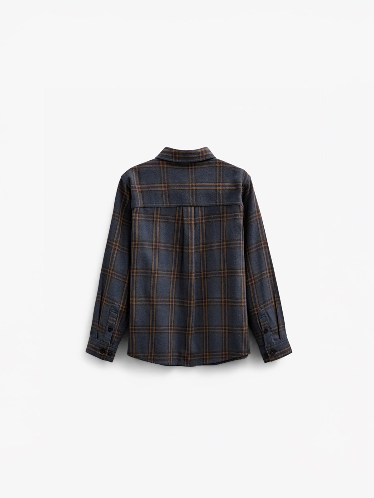 Ternet flannelskjorte - Tween - Navy Check | 100528 Henry