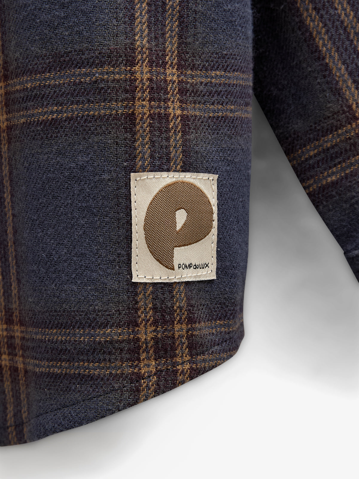 Ternet flannelskjorte - Tween - Navy Check | 100528 Henry