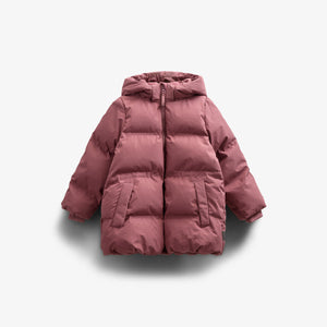 Vinterjakke med snøre - Kids - Vintage Red | 100534 Elenor