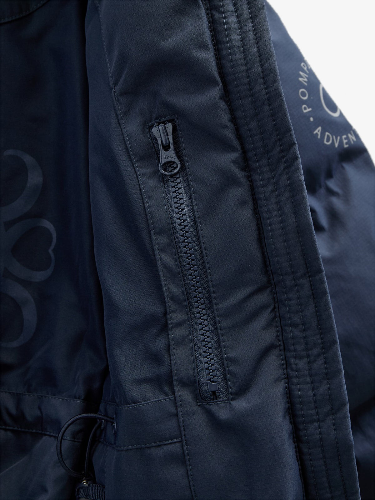 Vinterjakke med snøre - Kids - Navy | 100538 Elenor