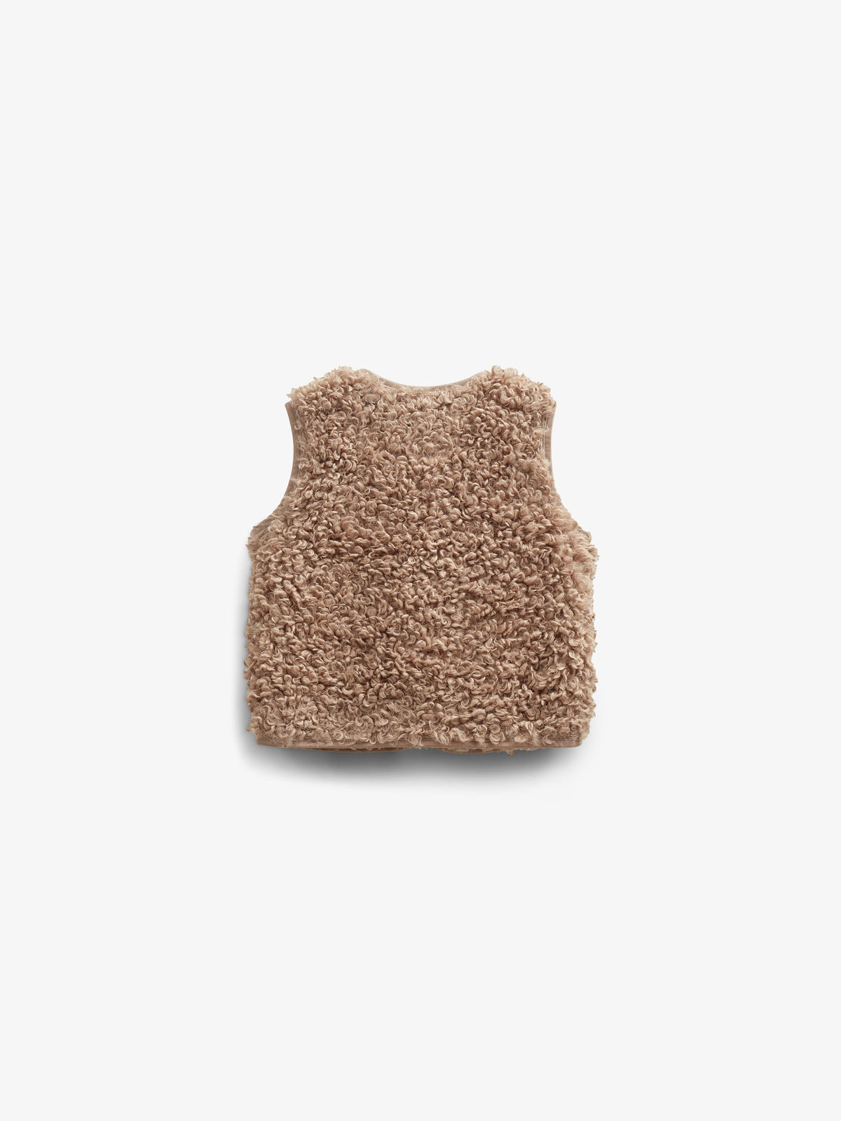 Vest i imiteret pels - Kids - Caffe Latte | 100550 Ellie