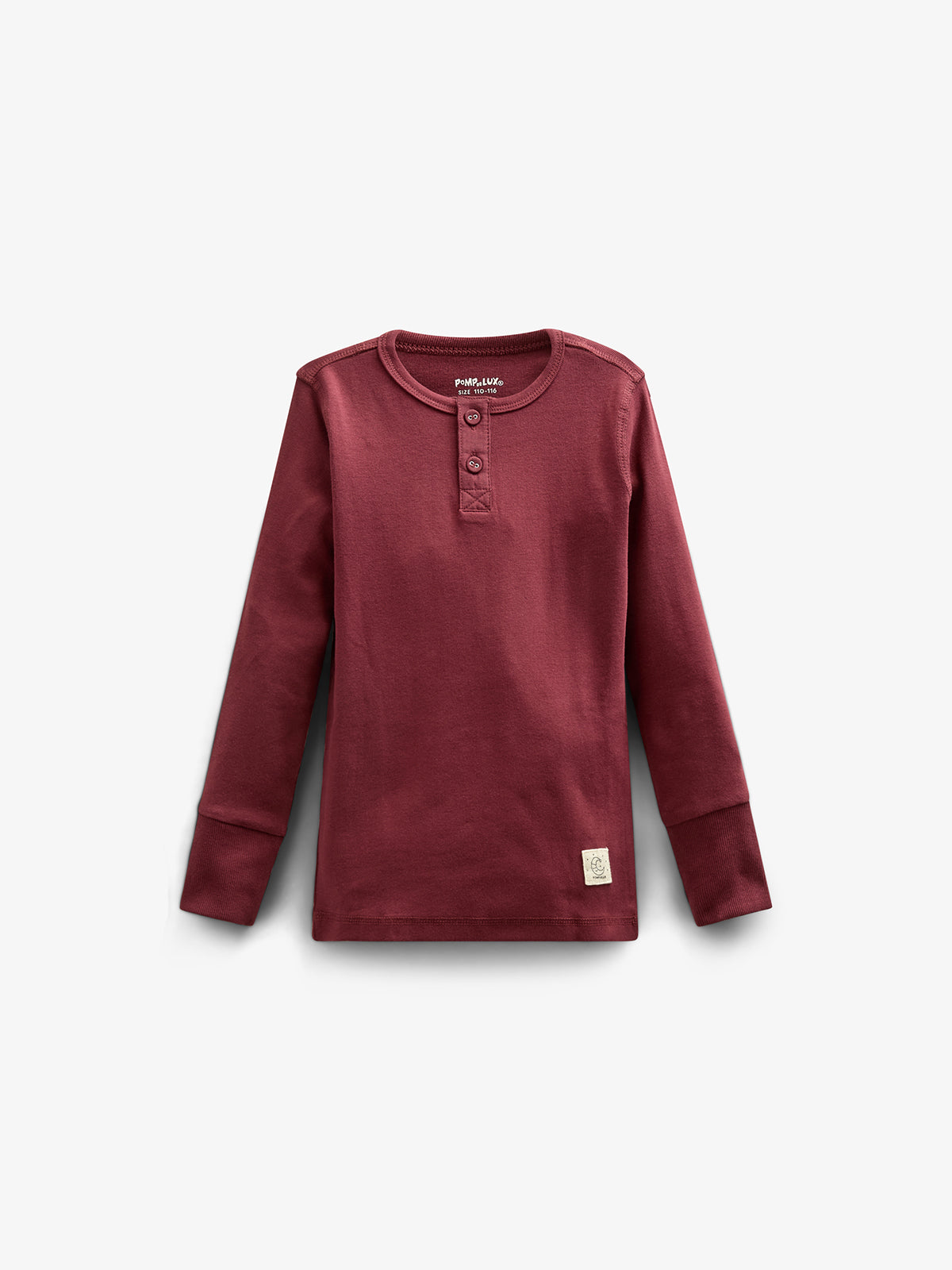 Pyjamas i jersey - Kids - Burgundy | 100554 Bangkok