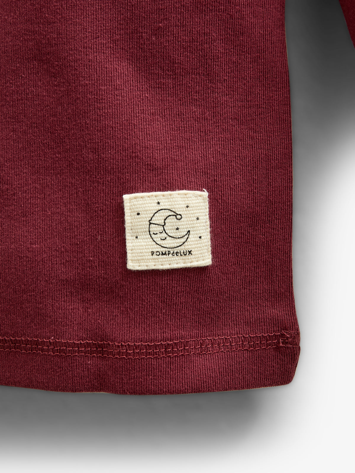 Pyjamas i jersey - Kids - Burgundy | 100554 Bangkok