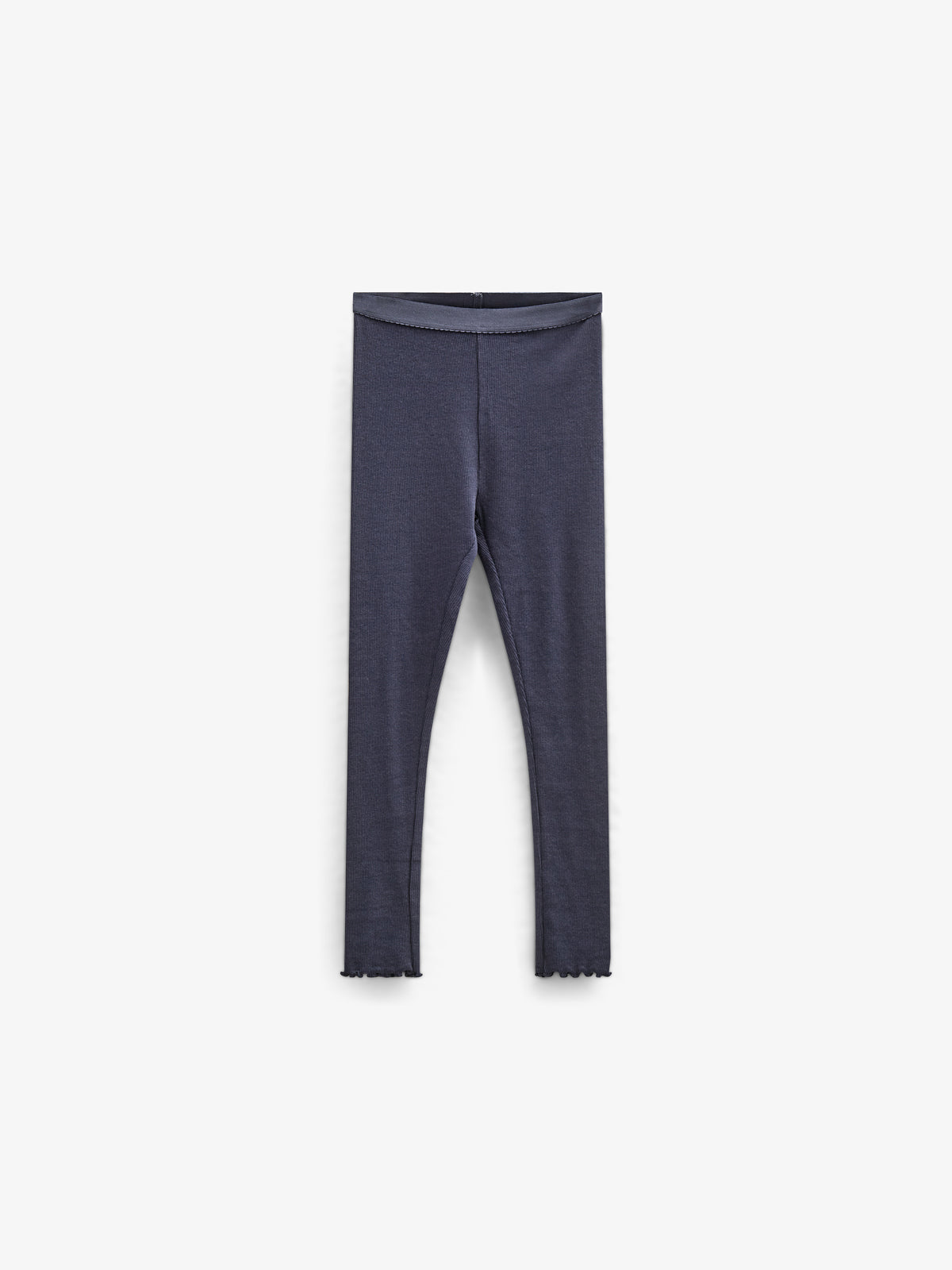 Rib-leggings i Modal - Tween - Navy | 100589 Mia