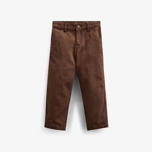 Twill-Bukser - Kids - Chocolate | 100606 Carter