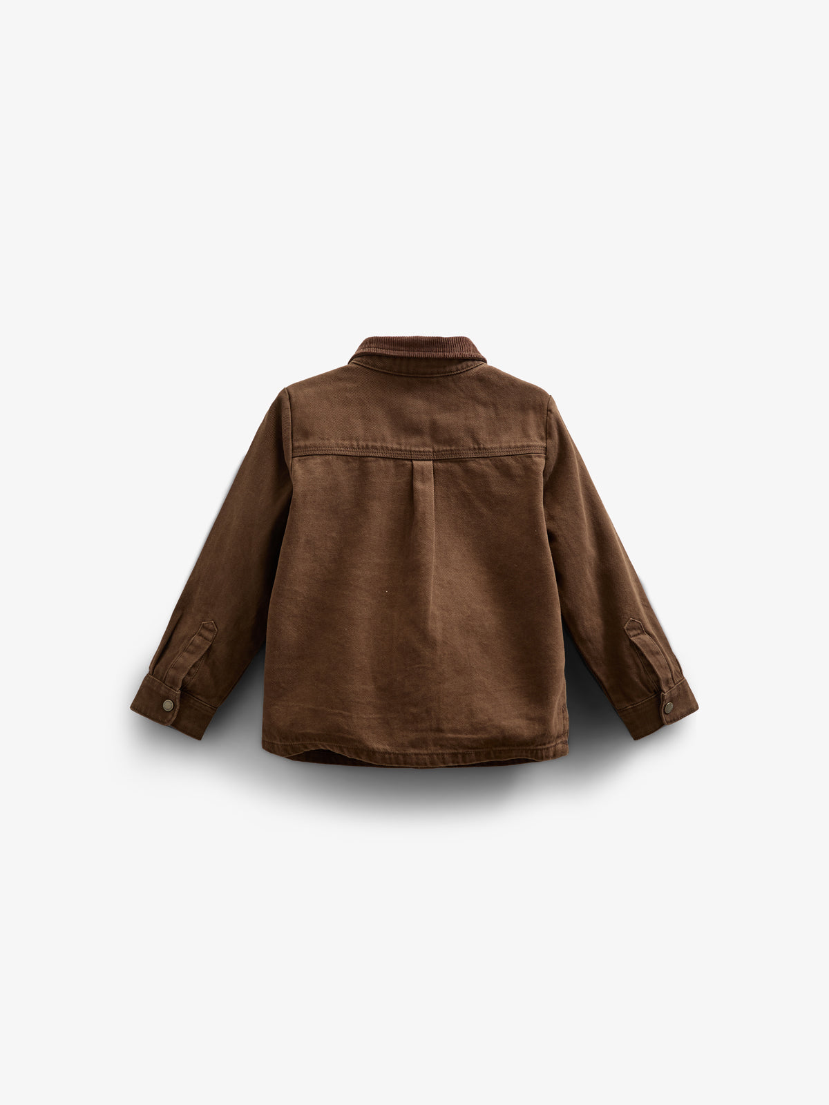 Overshirt i Twill - Kids - Chocolate | 100610 Carter