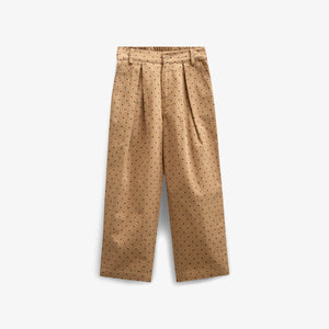 Twill-Bukser med prikker - Tween - Beige | 100615 Iris