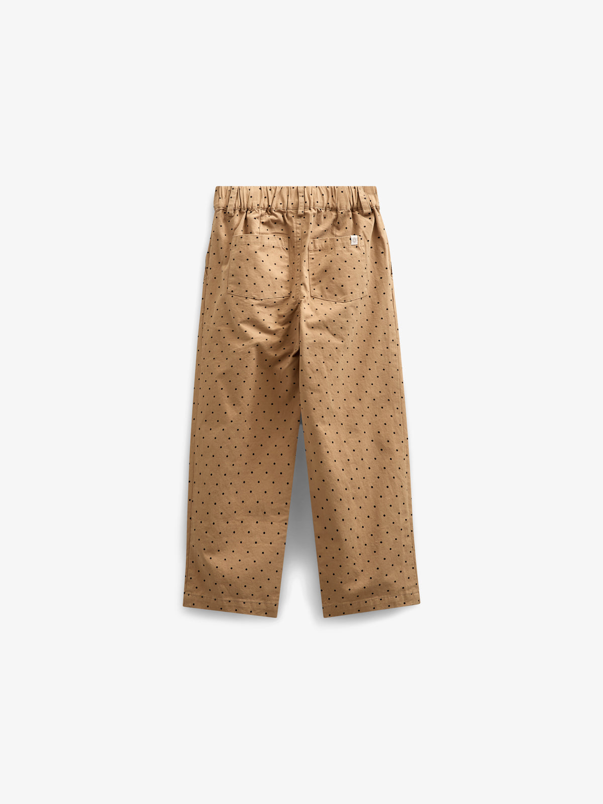 Twill-Bukser med prikker - Tween - Beige | 100615 Iris