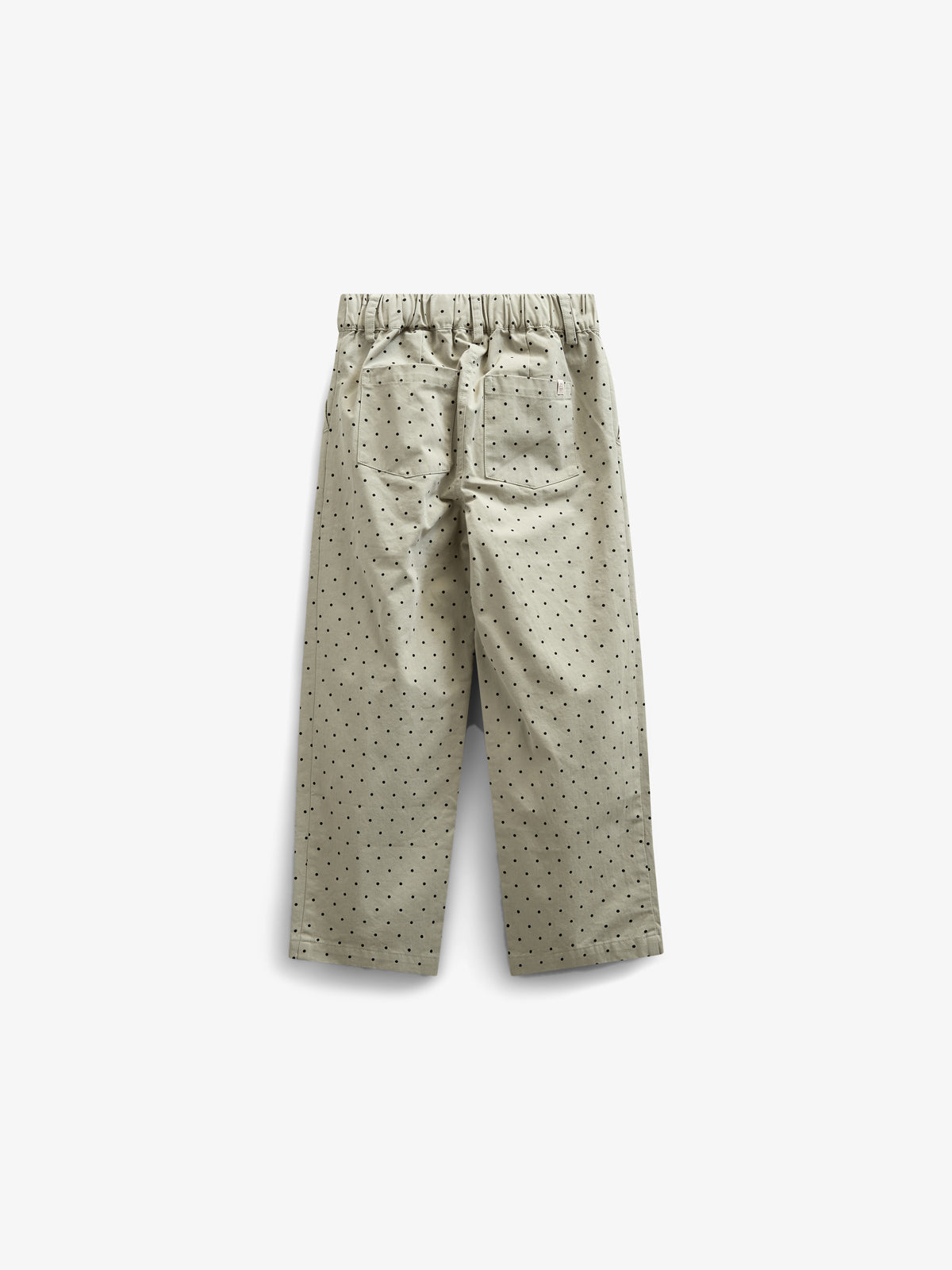 Twill-Bukser med prikker - Tween - Dusty Green | 100617 Iris