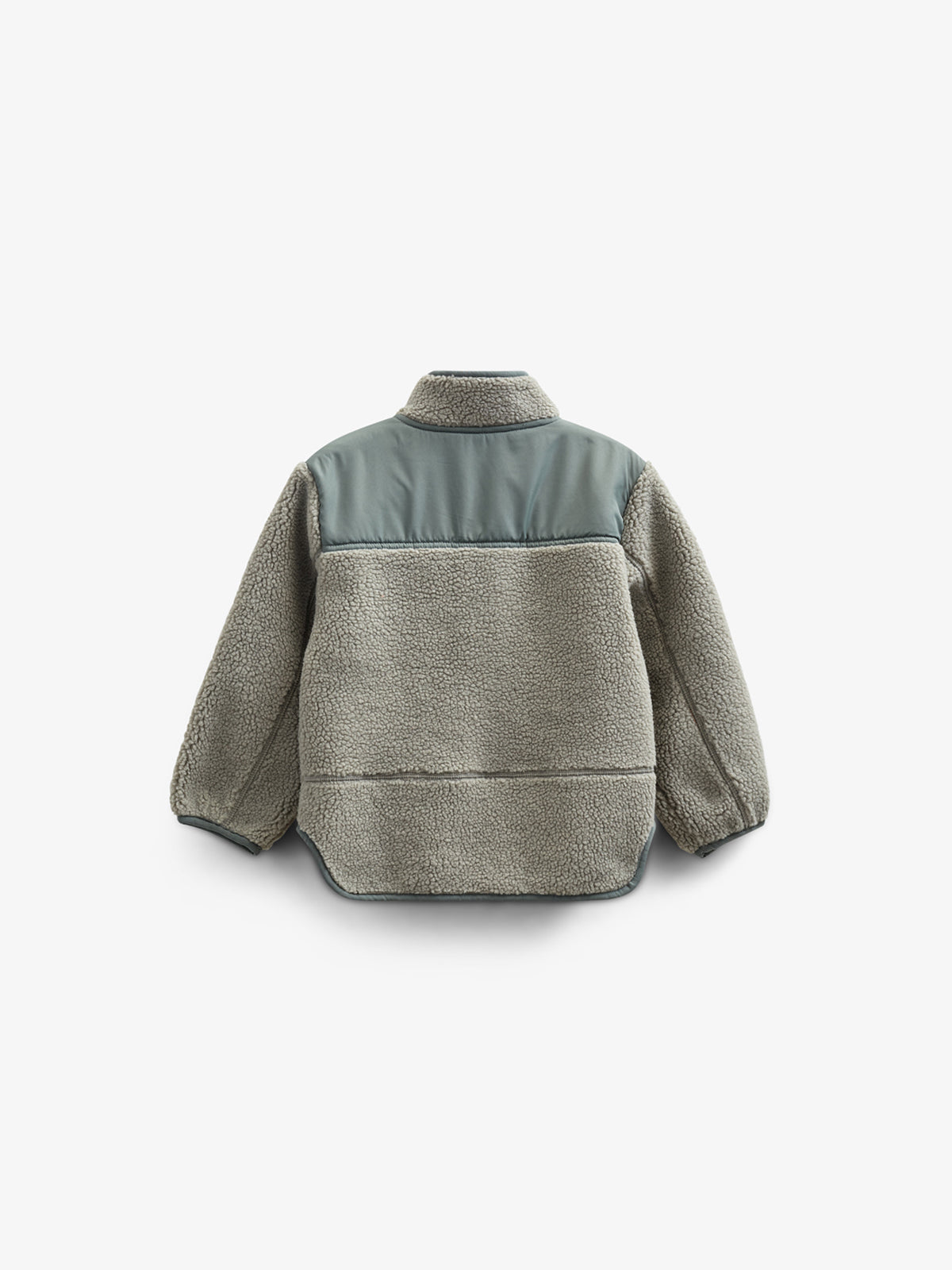 Teddyjakke med lynlås - All - Dusty Green | 100633 Elliot