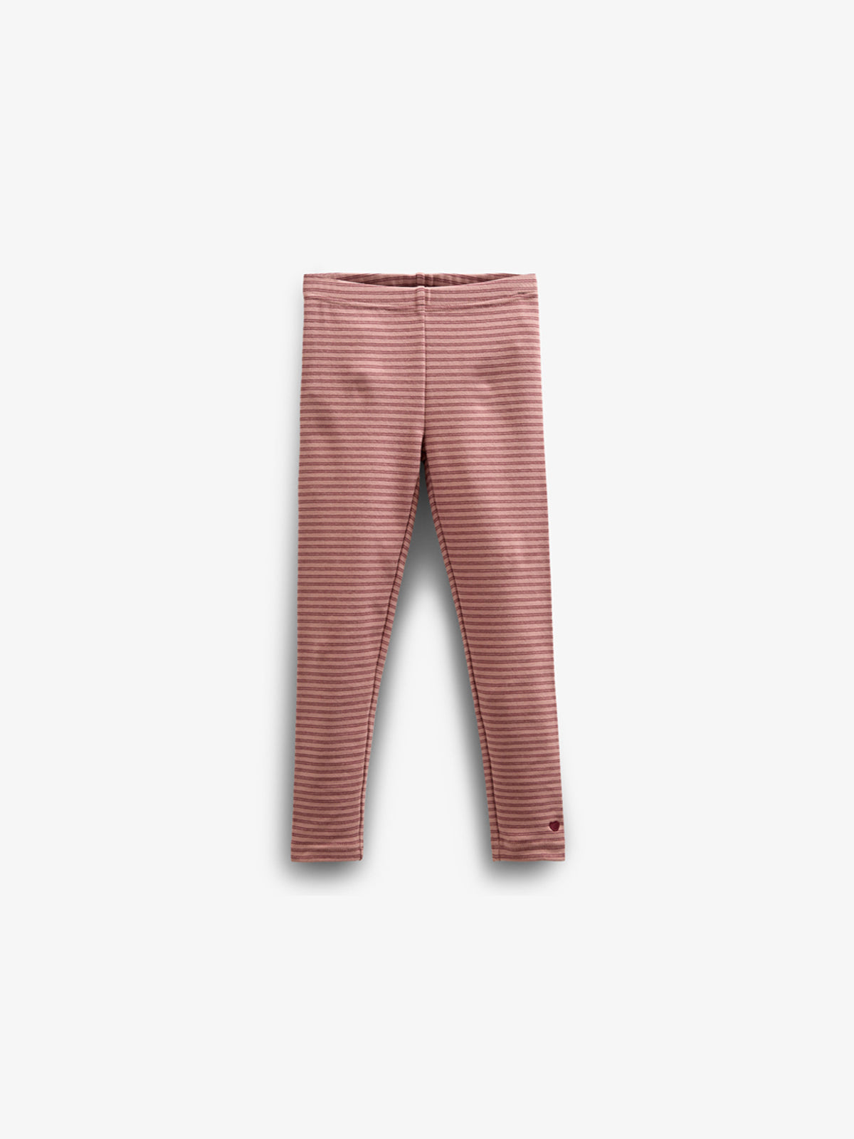 Stribede Jersey Leggins - Kids - Rose Stripe | 100654 Elise
