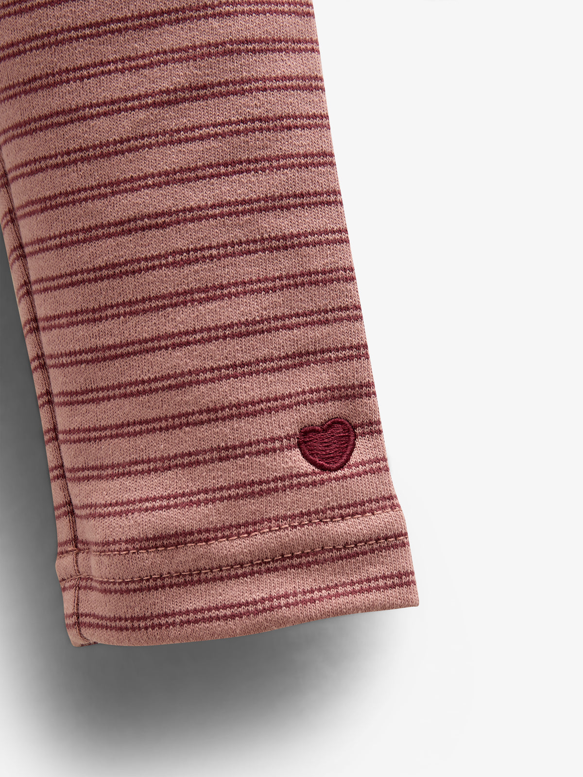 Stribede Jersey Leggins - Kids - Rose Stripe | 100654 Elise