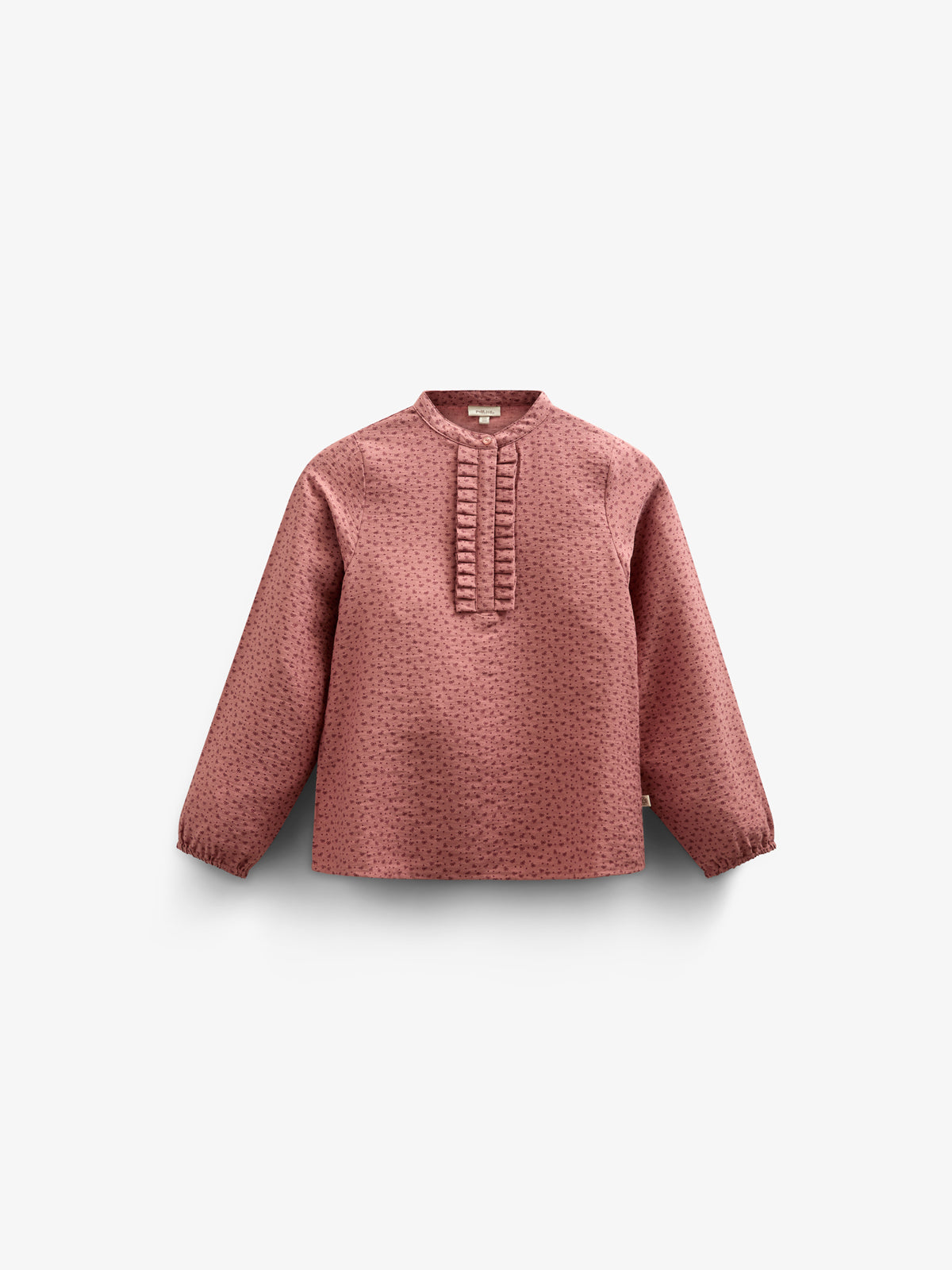 Skjorte i Printet Crepe-viscose - Tween - Rose | 100657 Ana