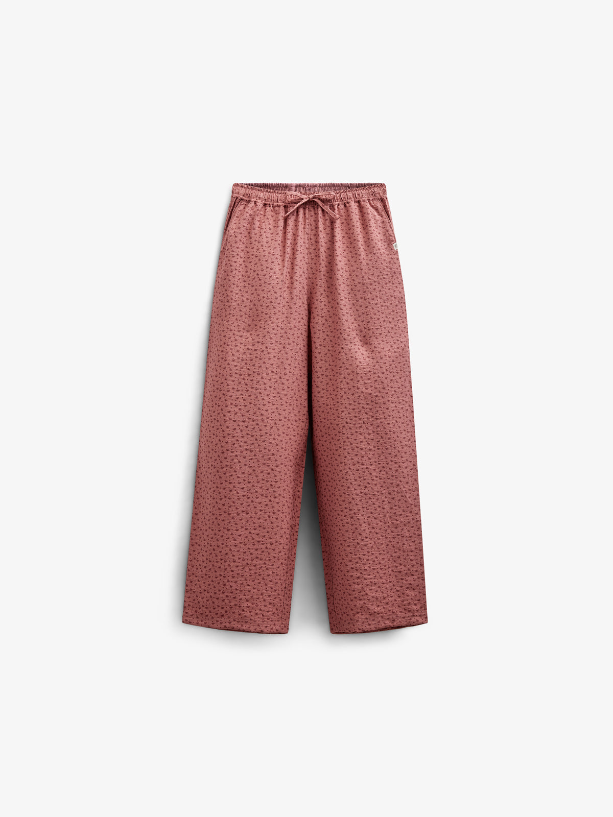 Bukser i Printet Crepe-viscose - Tween - Rose | 100659 Ana
