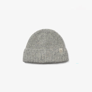 Beanie i Uldmix - All - Grey Melange | 100749 Cork