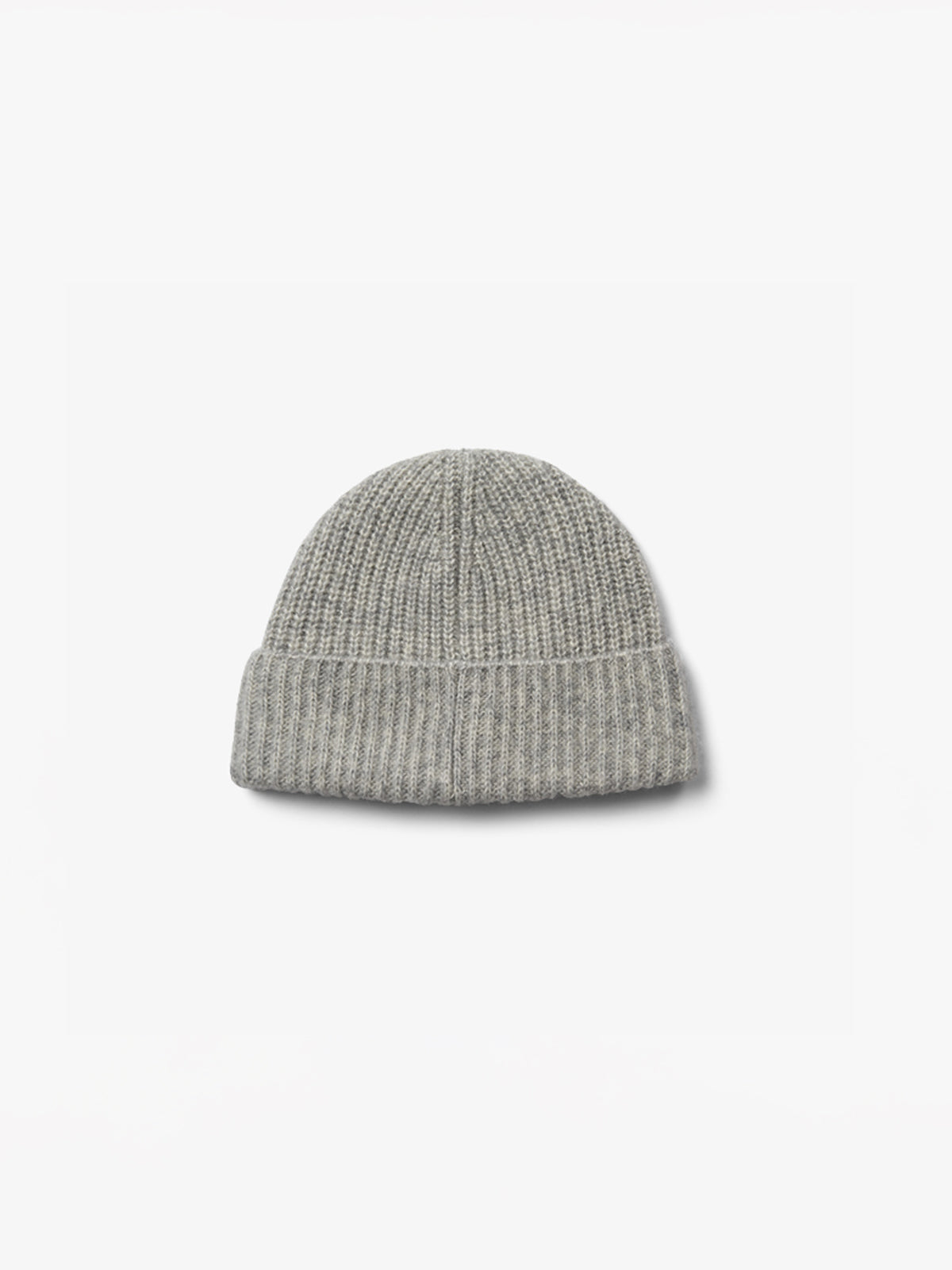 Beanie i Uldmix - All - Grey Melange | 100749 Cork
