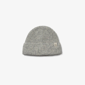 Beanie i Uldmix - All - Grey Melange | 100749 Cork