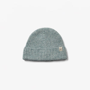 Beanie i Uldmix - All - Green Melange | 100750 Cork