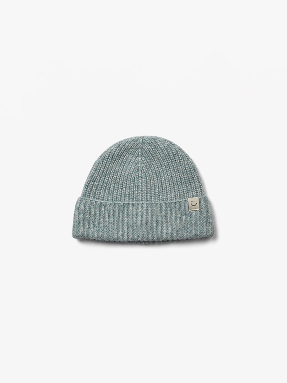 Beanie i Uldmix - All - Green Melange | 100750 Cork