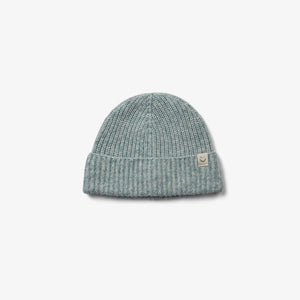 Beanie i Uldmix - All - Green Melange | 100750 Cork