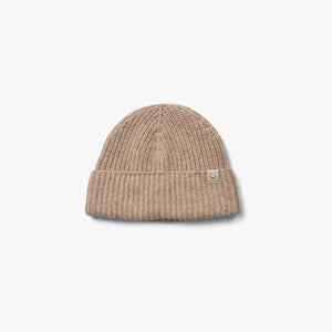 Beanie i Uldmix - All - Beige Melange | 100751 Cork