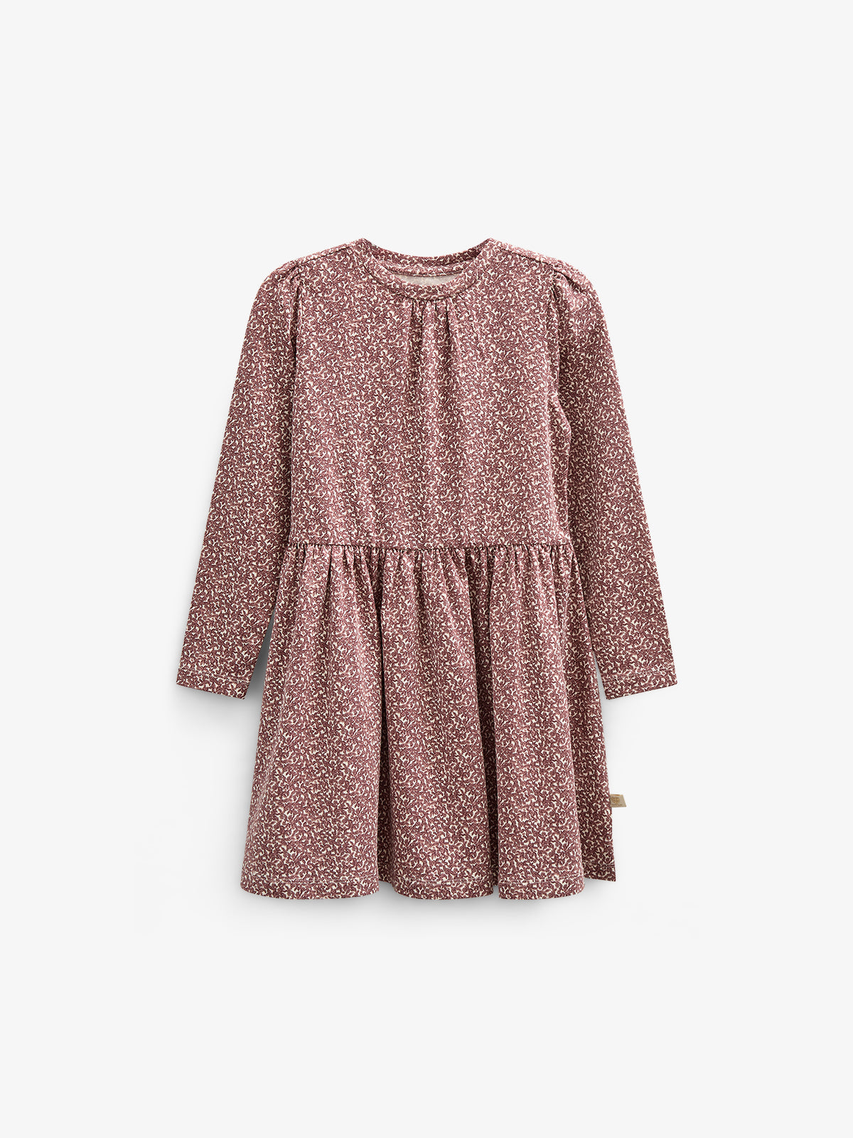 Kjole i Printet Jersey - Tween - Vintage Red | 100763 Ada