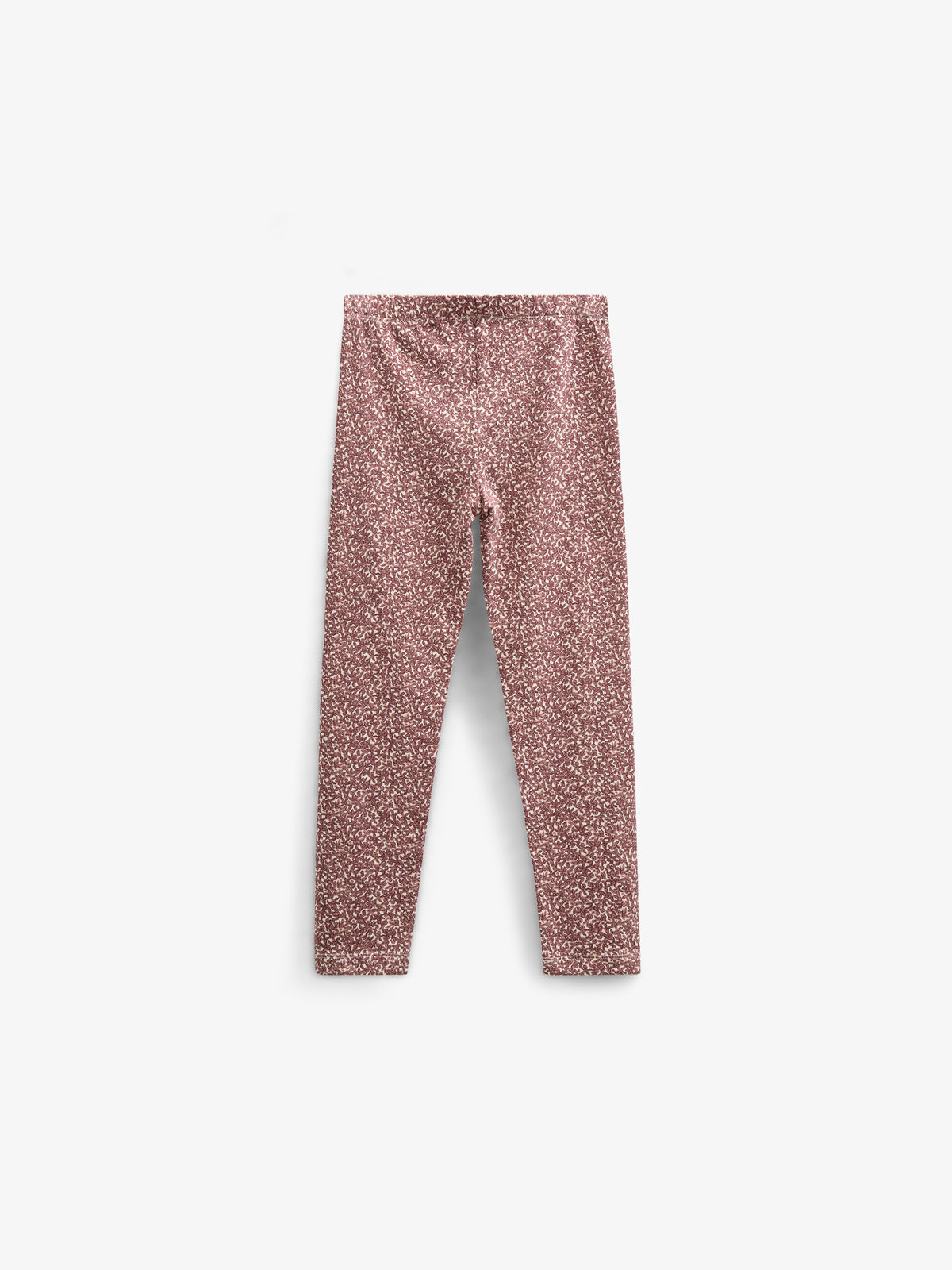 Jersey-leggings med printet - Kids - Vintage Red | 100766 Ada