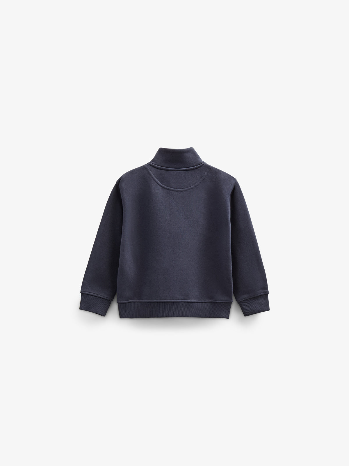 Sweatshirt med kort lynlås - Kids - Navy | 100806 Tristan