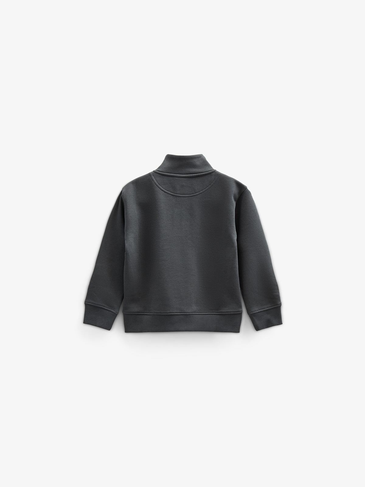 Sweatshirt med kort lynlås - Kids - Forest Green | 100810 Tristan
