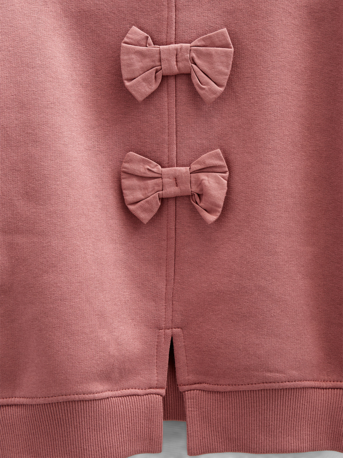 Sweatshirt med sløjfedetaljer - Tween - Vintage Red | 100813 Ruth