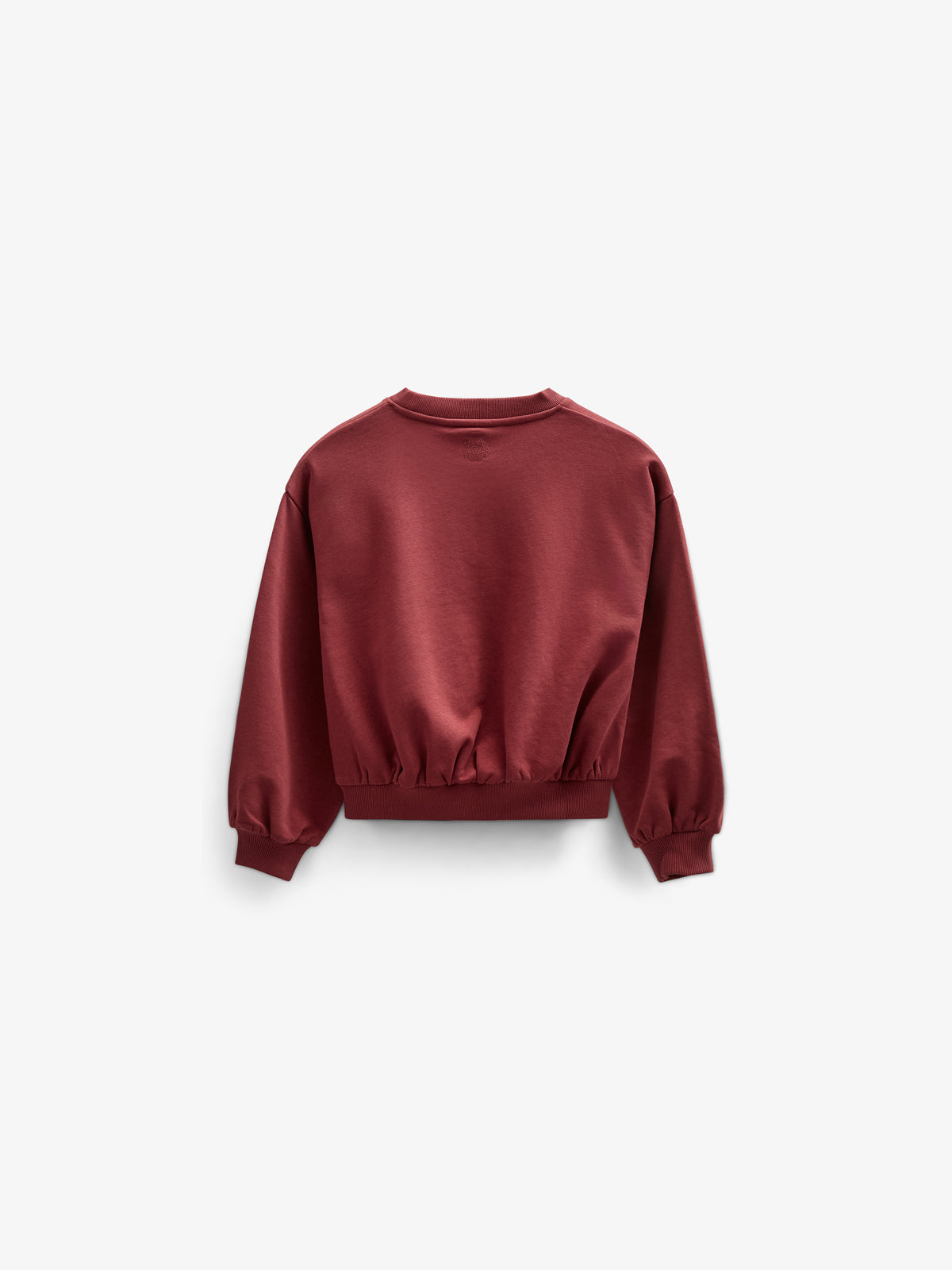 Sweatshirt med balonærmer - Tween - Burgundy | 100819 Joanna
