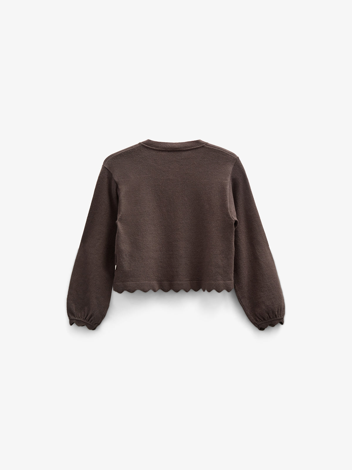 Cardigan - Kids - Chocolate | 100826 Nicole