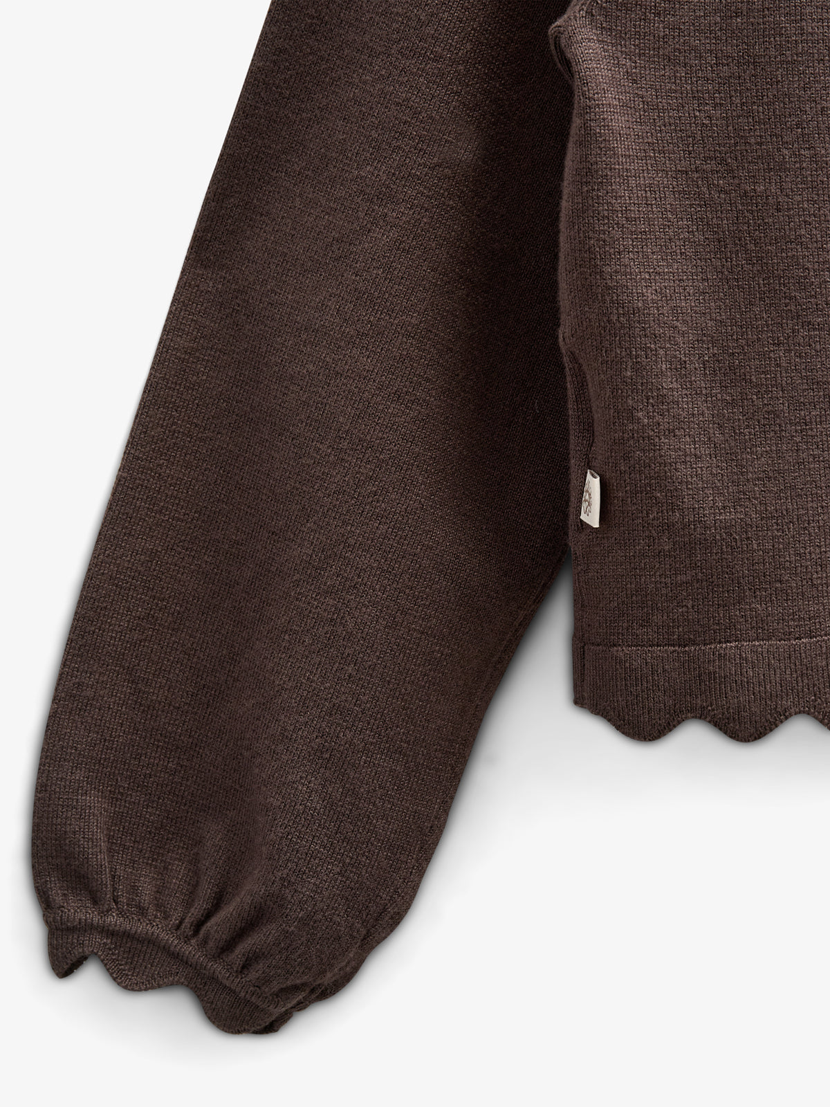 Cardigan - Kids - Chocolate | 100826 Nicole