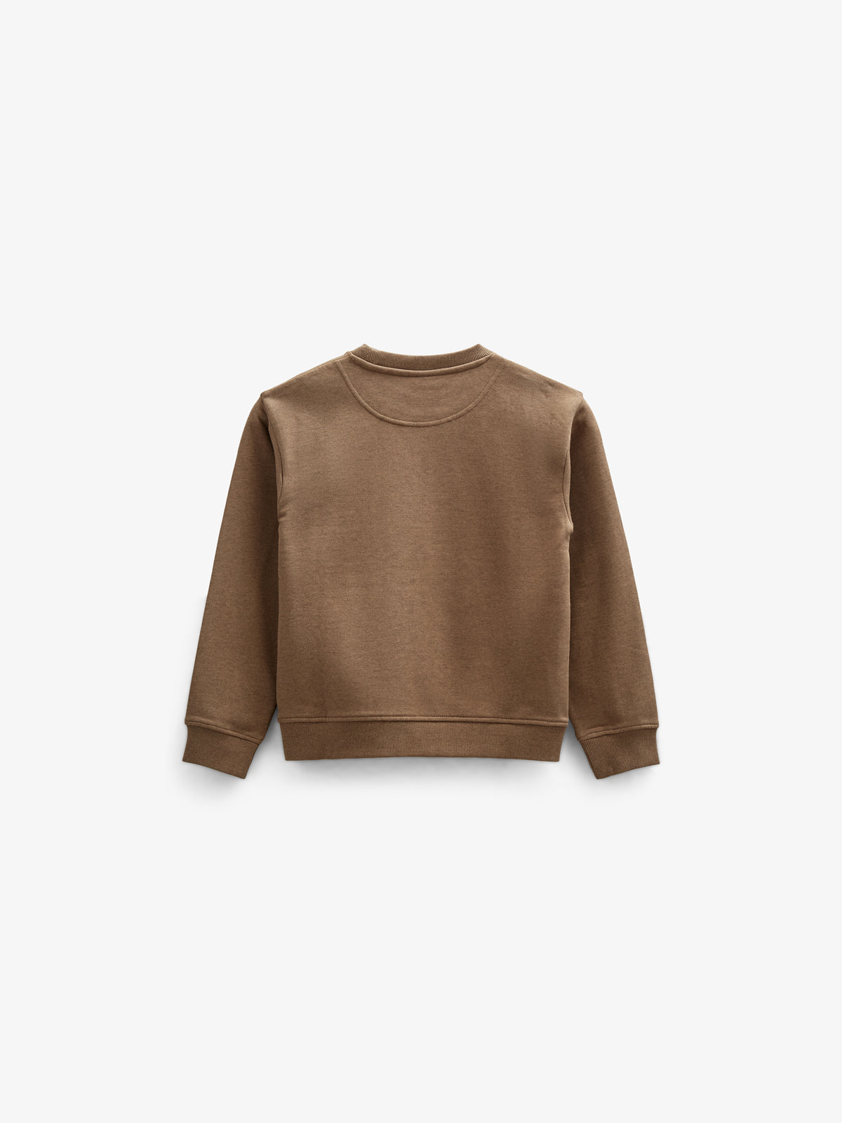 Sweatshirt med rund hals - Tween - Coffe Melange | 100891 Justin