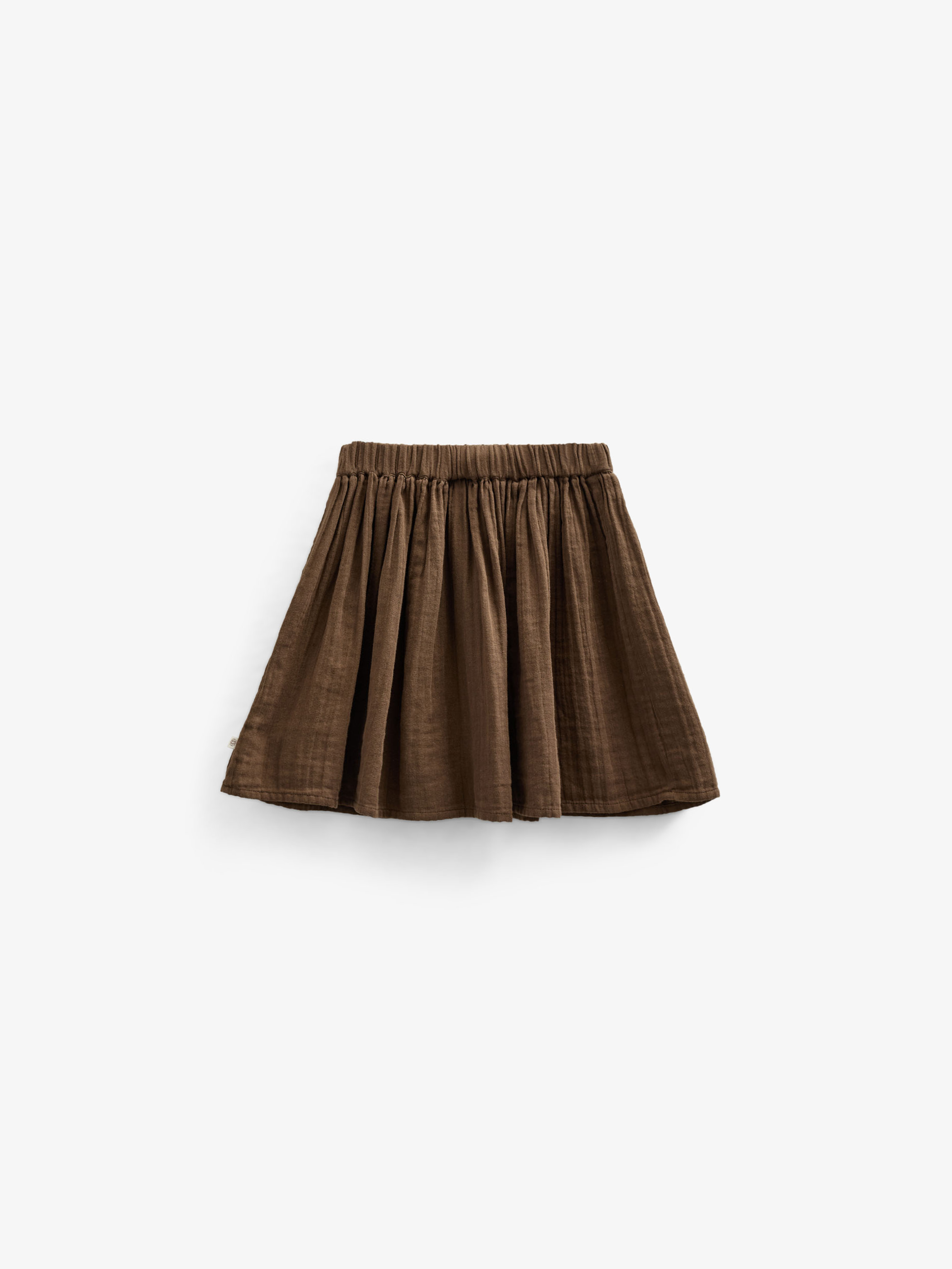 Nederdel i musselin - Kids - Dark Brown | 100934 Jasmine