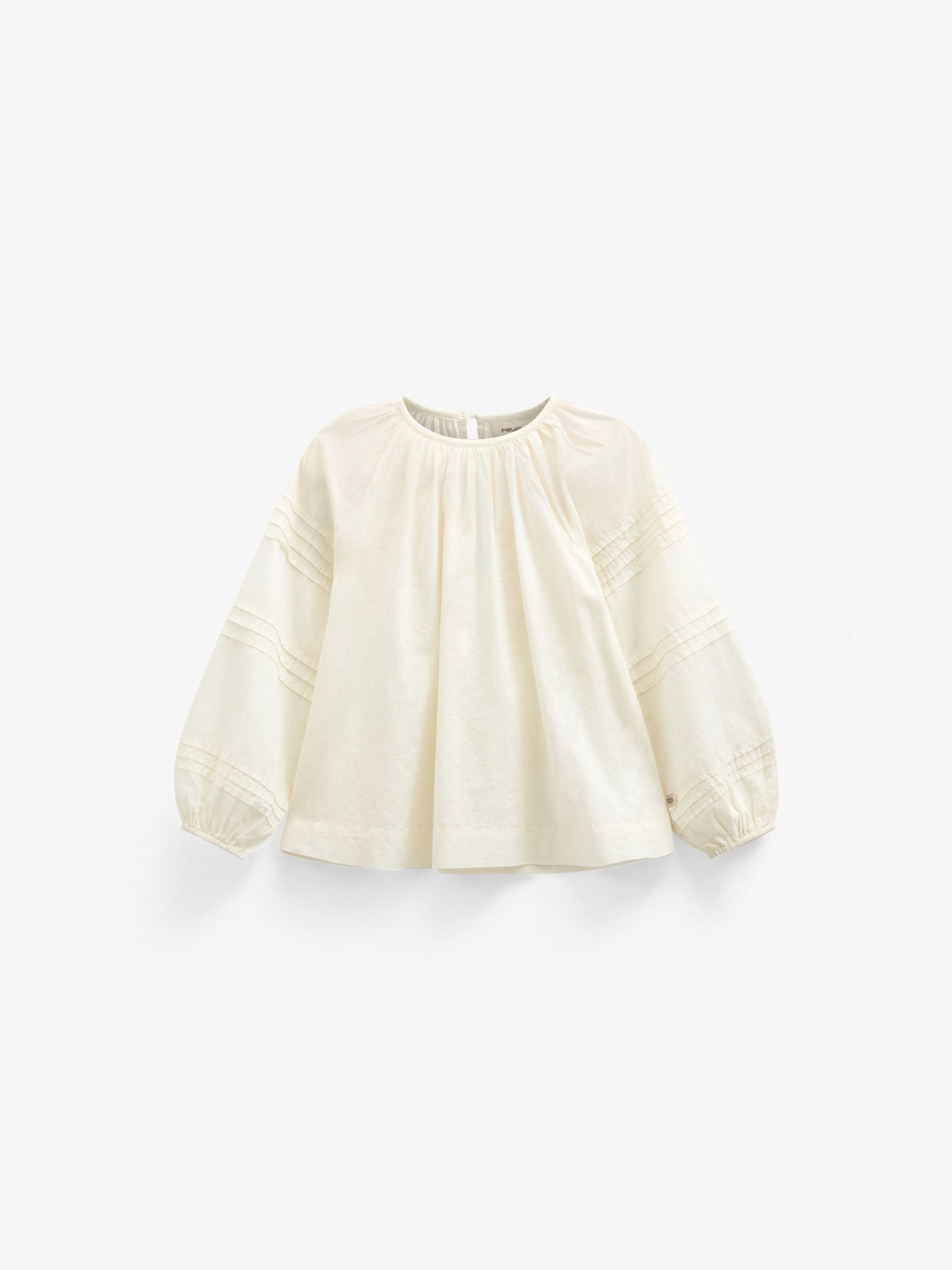 Langærmet bluse - Kids - Offwhite | 100988 Willa