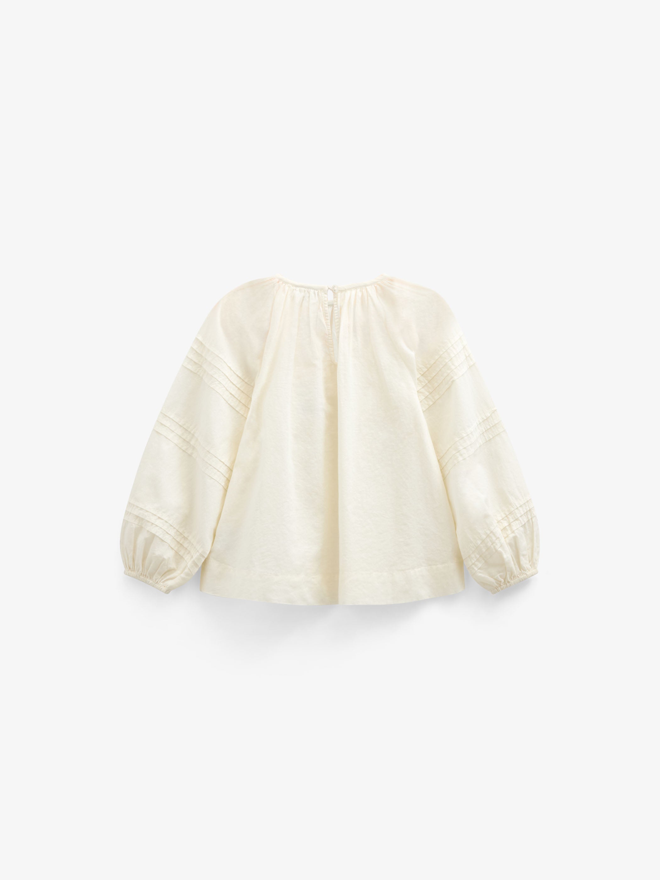 Langærmet bluse - Kids - Offwhite | 100988 Willa
