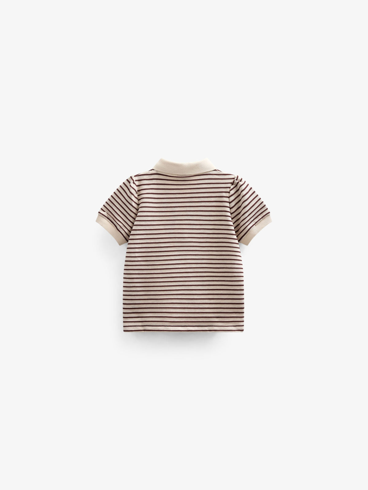 Stribet jersey polo - Tween - Brown | 101005 Emmie