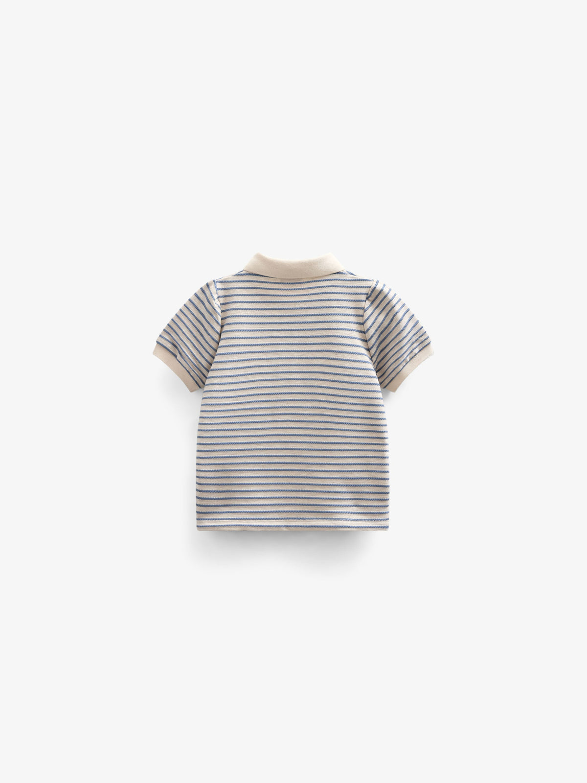 Stribet jersey polo - Tween - Blue | 101007 Emmie