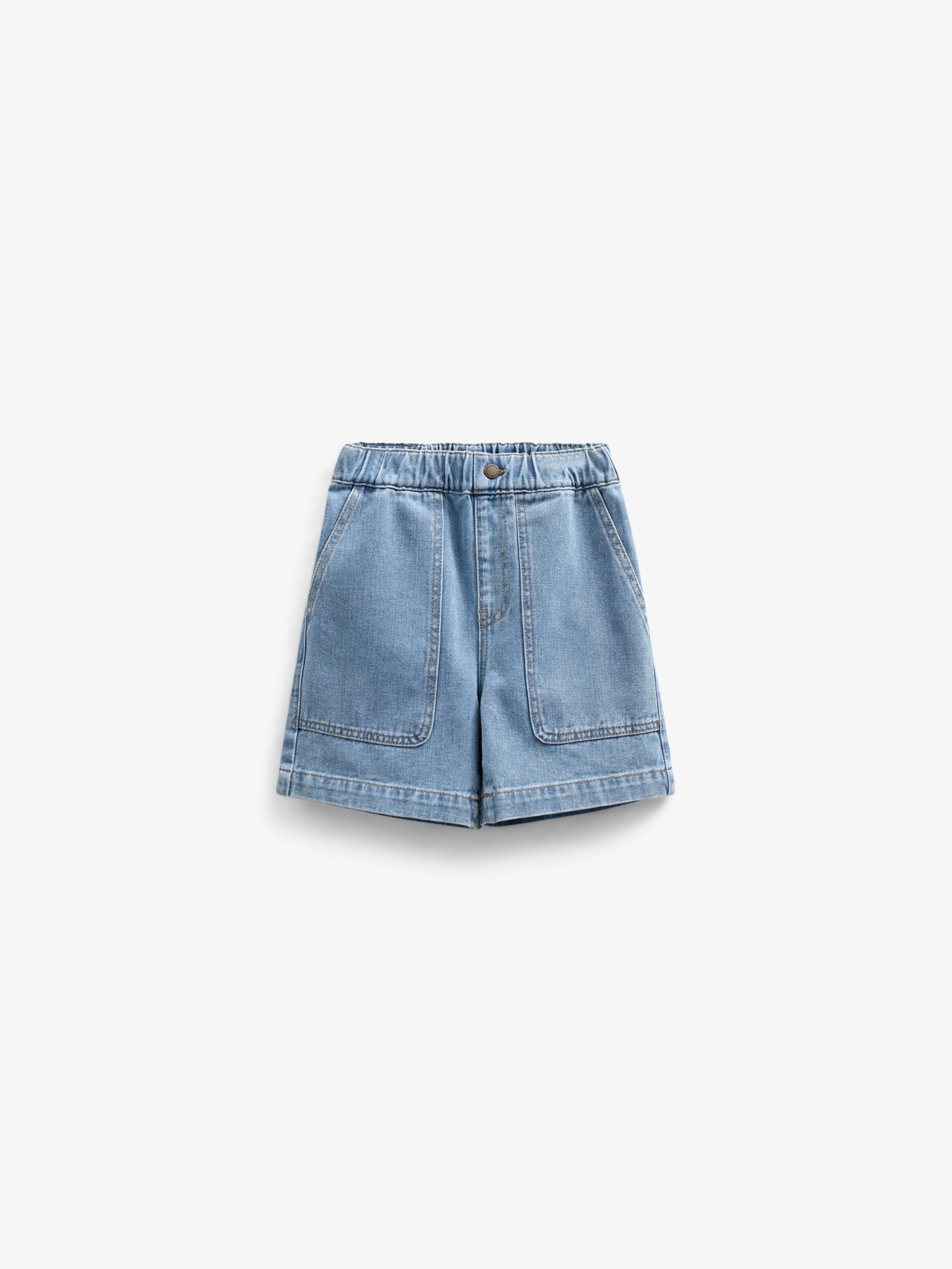 Pull-on denimshorts - Kids - Light Blue Denim | 101026 Gavin