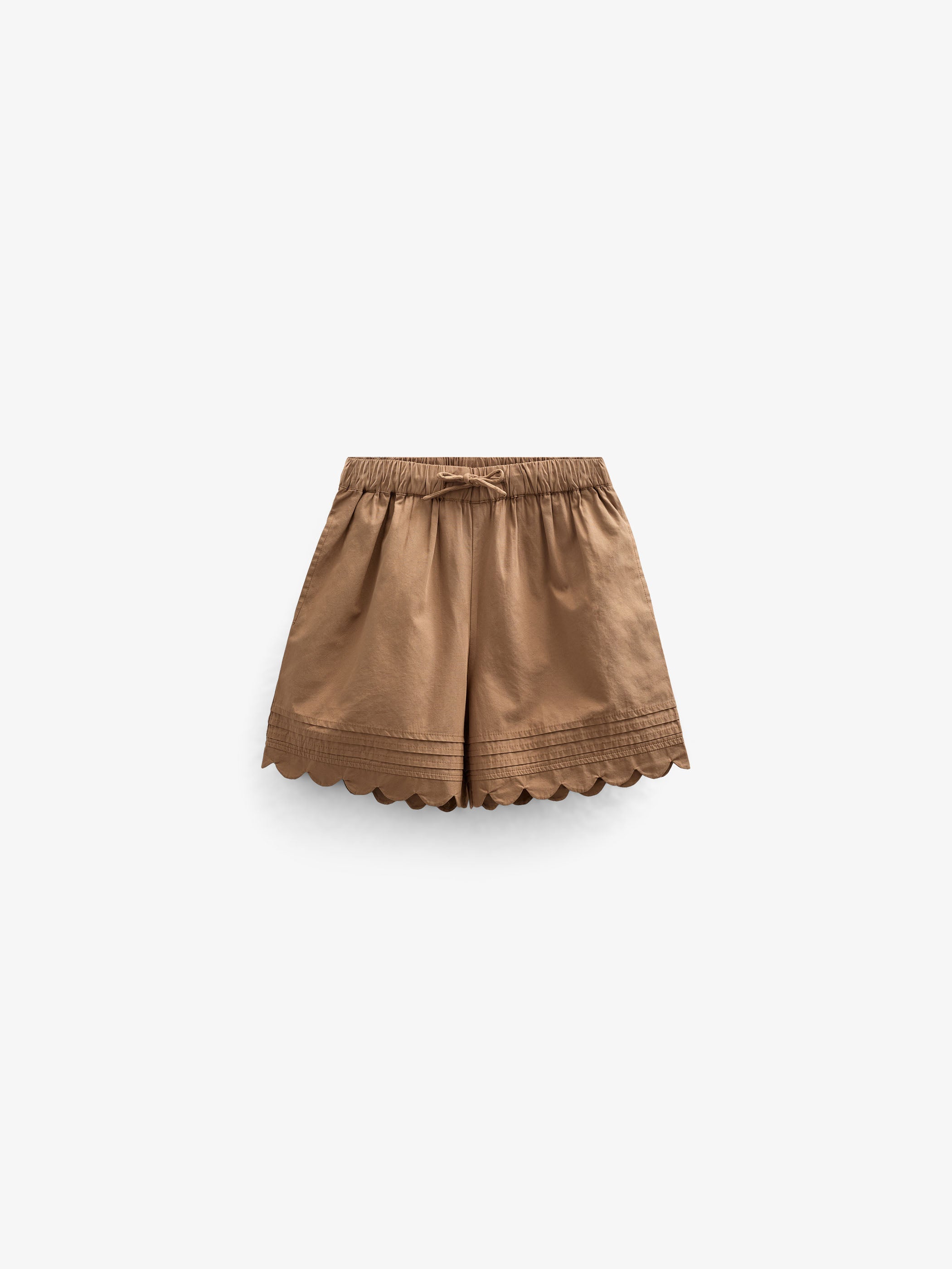 Poplinshorts med muslingekant - Tween - Coconut | 101075 Joy